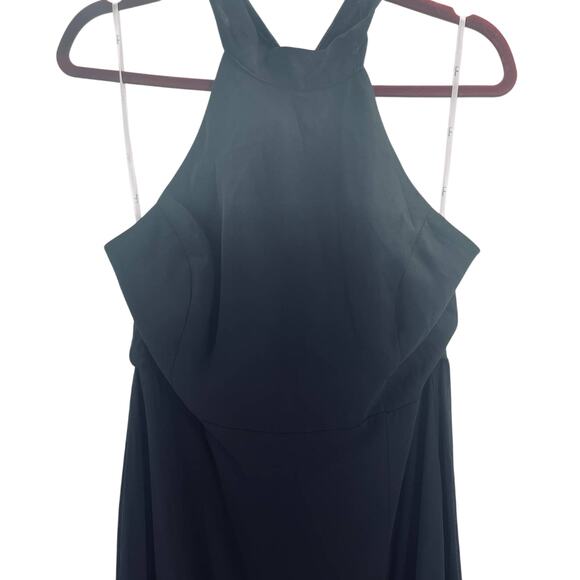 LULU'S XS Captured Your Heart Black Halter Maxi Long Party Dress NEW B56 - Picture 6 of 12